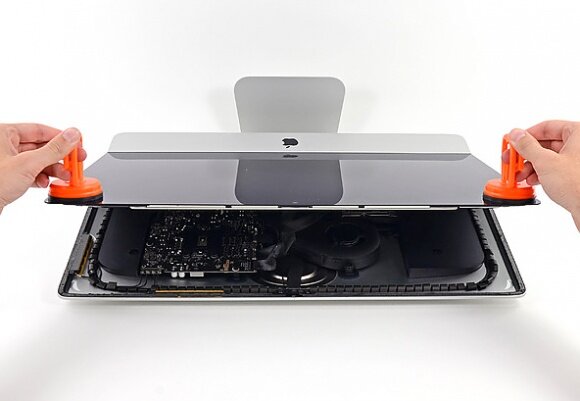 Внутренности нового iMac