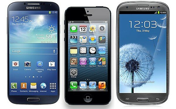 iPhone и Galaxy S