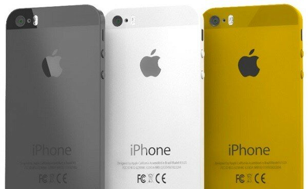 цвета нового iPhone 5S