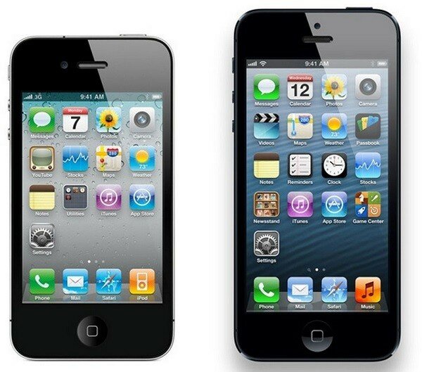 Сравнения iPhone 5S c iPhone 6  и  iPhone 6 Plus